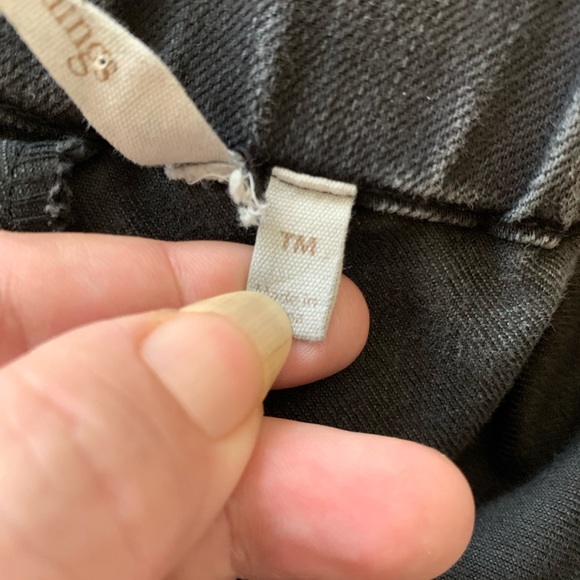 Faded Black “”Metro” Pull On Slim Leg Jeans • Tall { Soft Surroundings } - Picture 7 of 10